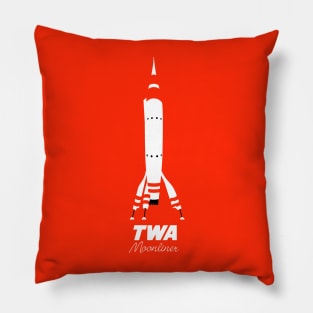 TWA Moonliner Pillow