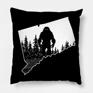 Connecticut Bigfoot Pillow