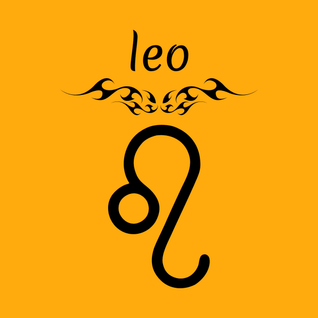 Leo zodiac sign by Iskapa