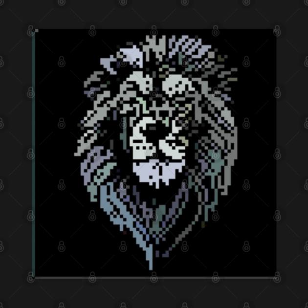 Pixel lion by joshsmith