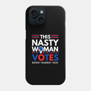 This Nasty Woman Votes Anti Trump Design Phone Case