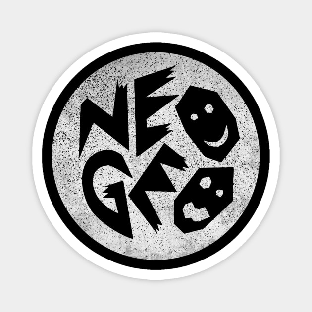 Neo Geo Logo Magnet by Super Retro City