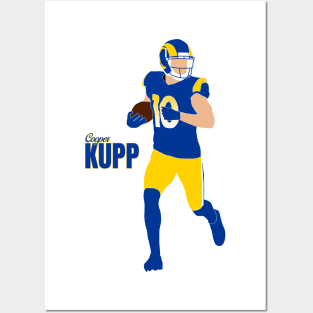 Wall Art Cooper Kupp Champion Super Bowl 2022 LA Rams Poster