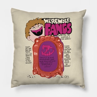 Werewolf Fangs Pillow