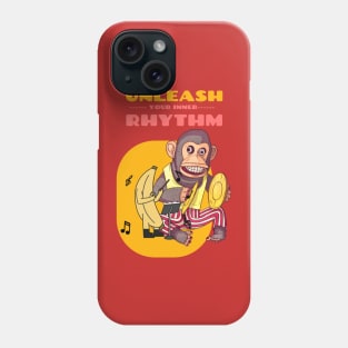 Unleash Your Inner Rhythm Monkey Phone Case