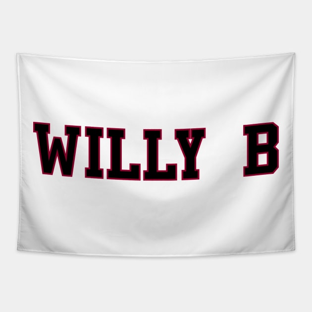 Willy B 4 Tapestry by Tomorrowland Arcade