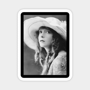 Silent Siren Lillian Gish Magnet