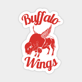 Buffalo Wings Team | Red Bison Magnet