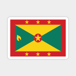 Grenada National Flag Magnet