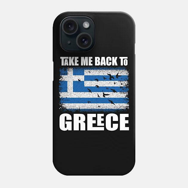 take me back to Greece Phone Case by MikeNotis