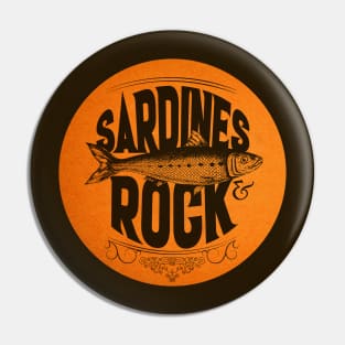 Orange Sardines & Rock Pin