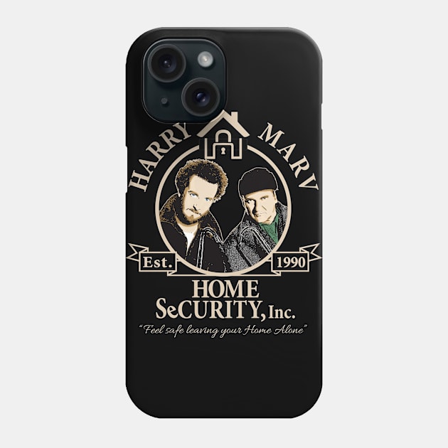 Harry & Marv Home Security, Inc. Phone Case by Alema Art