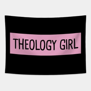 Theology Girl Tapestry