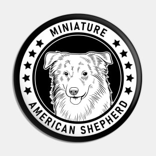 Miniature American Shepherd Fan Gift Pin