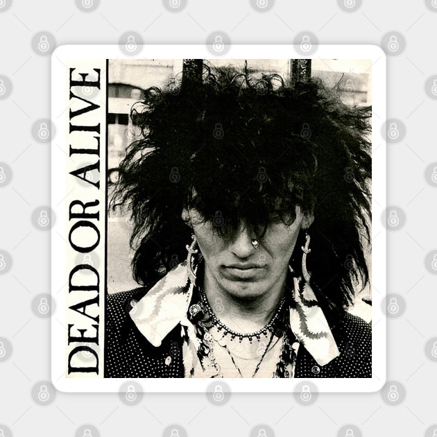 Dead Or Alive Pete Burns 1980 Magnet by Pop Fan Shop