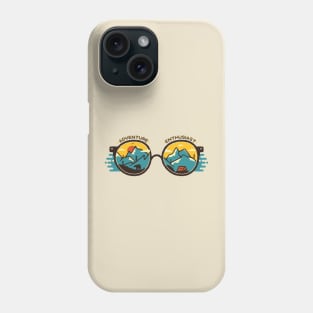 adventure enthusiast glasses Phone Case