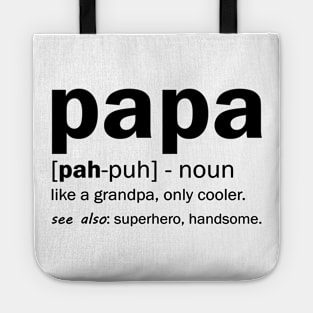 Definition Of A Papa Tote