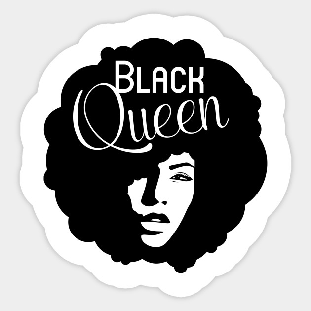 Black Queen Strong Black Woman Strong Black Woman Sticker Teepublic