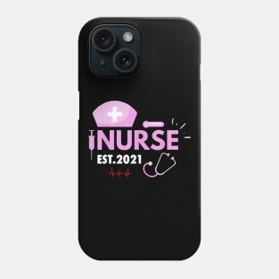 Nurse Rst 2021 Nursing School Graduation Nursing Heartbeat Phone Case