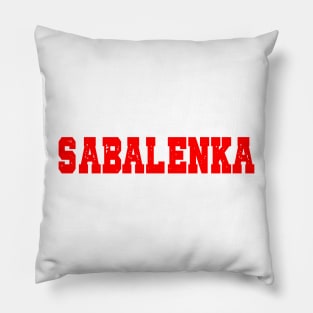 Sabalenka Pillow