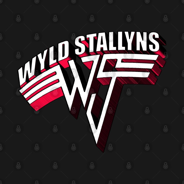 Wyld Stallyns 3D Superhero Text by RetroZest