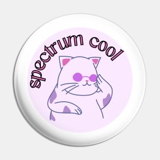 spectrum cool cat Pin