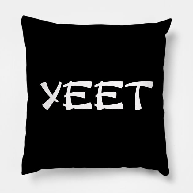 Yeet Asian Style Pillow by Blister