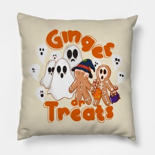 Ginger or Treats Pillow