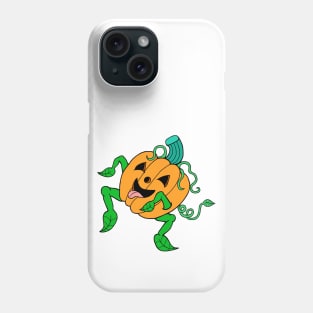 Dancing Joyful Pumpkin Pup Phone Case