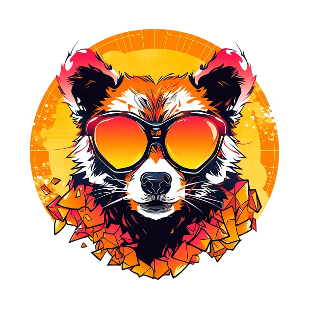 red panda by weirdesigns