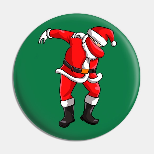 Dabbing Santa Christmas Tshirt Gift Dab Santa Claus Pin by igybcrew