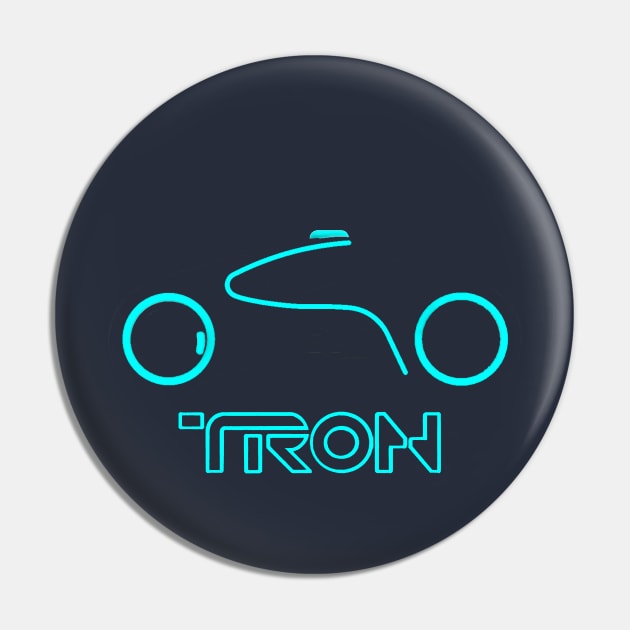 Tron Lightcycle Pin by ThisIsFloriduhMan