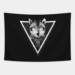 Hungry Wolf Tapestry