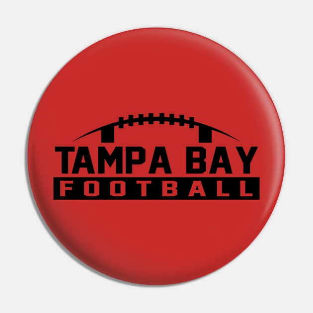 Tampa Bay Football Pin by CasualGraphic