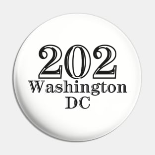 Washington DC 202 District of Columbia DMV USA Pin