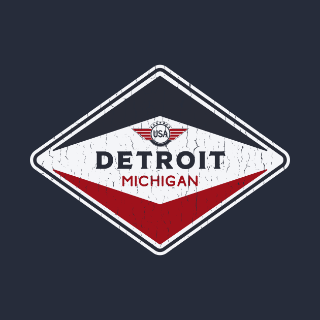 Detroit Michigan Badge by dk08