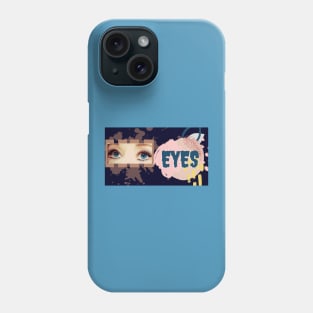 Eyes watching the world Phone Case