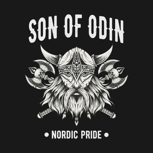 Viking Warrior Son Of Odin Norse Mythology Asatru by Foxxy Merch