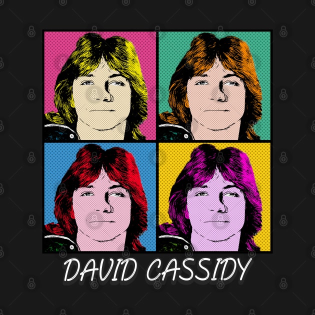 David Cassidy 80s Pop Art Style by ArtGaul