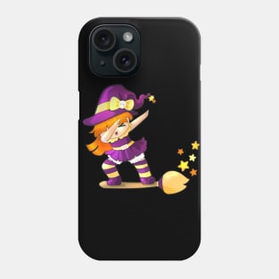 Dabbing Kawaii Witch Phone Case