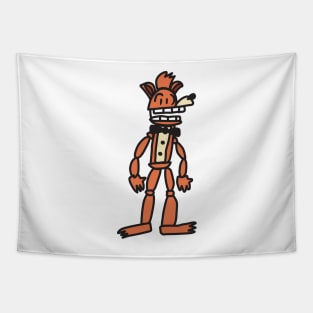 Foxy the Pirate Kid Tapestry