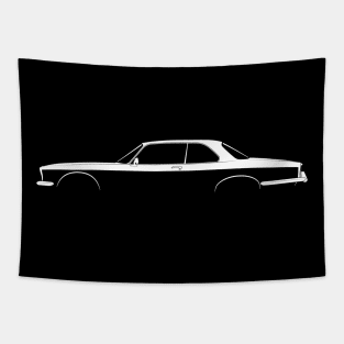 Jaguar XJ Coupe (Series II) Silhouette Tapestry