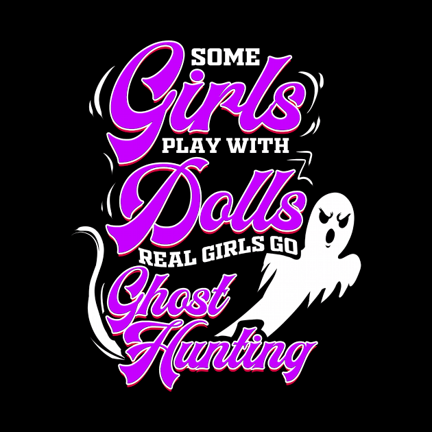 Ghost Hunting Girls Ghost Hunter Paranormal Investigator by ChrisselDesigns