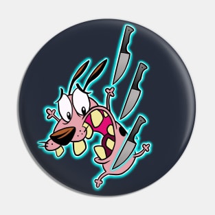 Courage the Cowardly Dog Pin