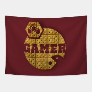 Gamer Shirt with Pad and Pac Birthday Gift Tapestry