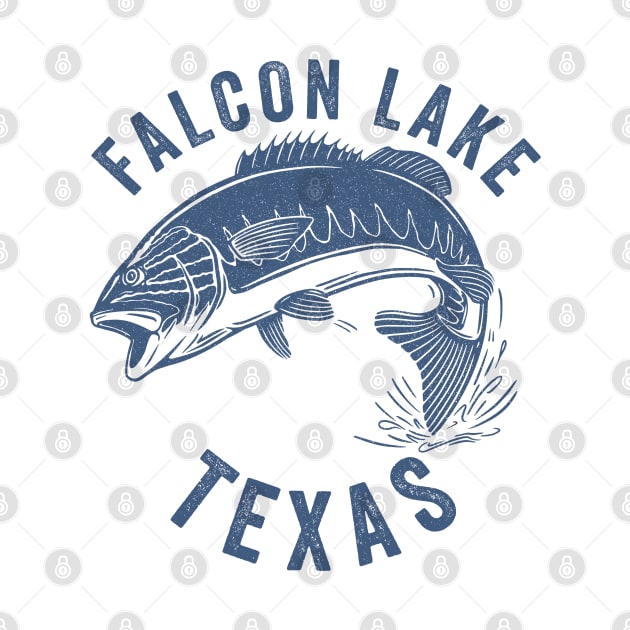 Falcon Lake Texas Fishing by Eureka Shirts