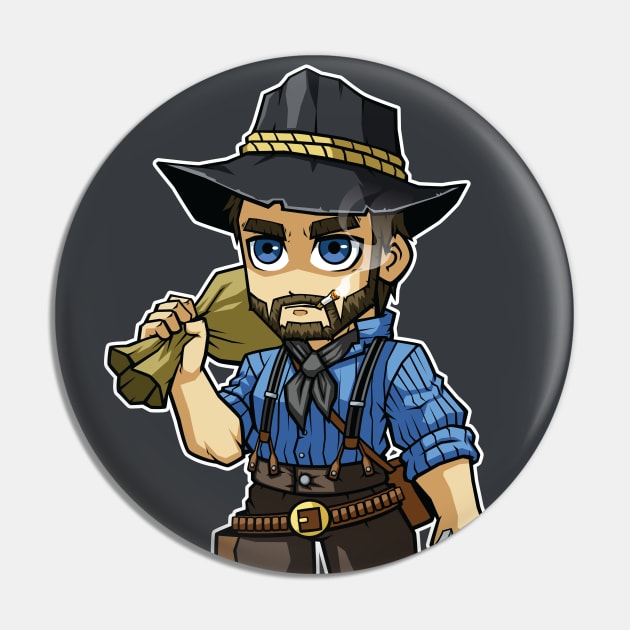 Arthur Morgan Pins and Buttons for Sale