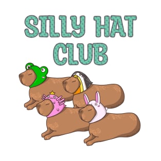 Capybara Silly Hat Club T-Shirt