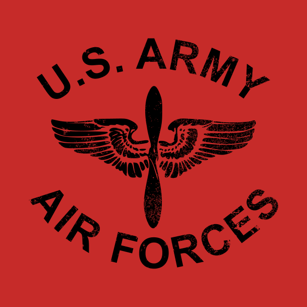 US Army Air Forces (distressed) by Tailgunnerstudios