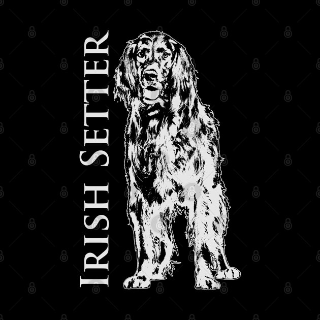 Irish Setter Dog by Nartissima